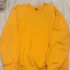 H&M Yellow Crewneck Sweater